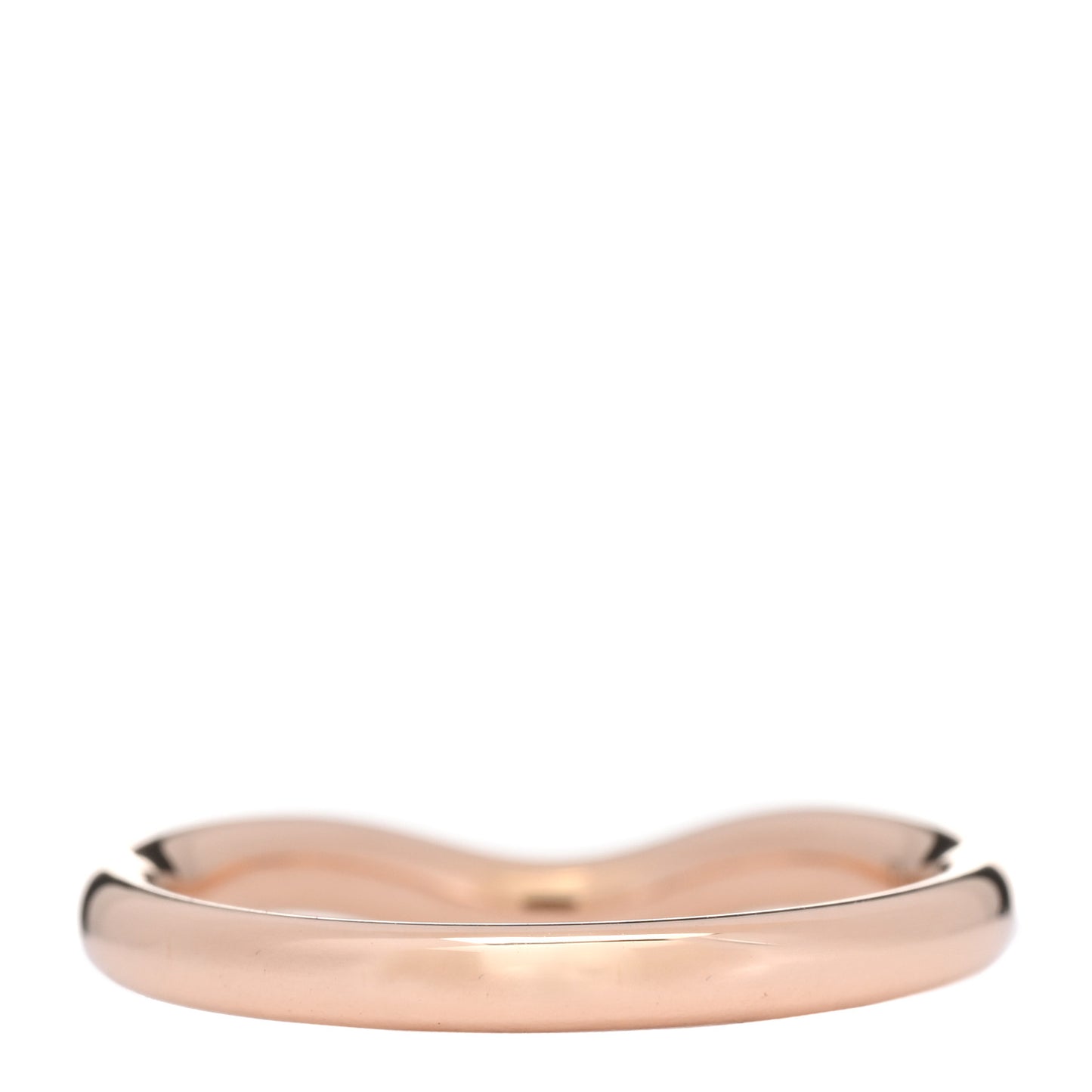 Rose Gold Diamond Elsa Peretti Wedding Band Ring 52 6
