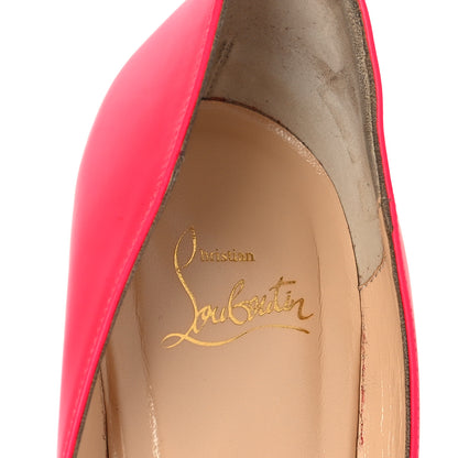 Christian Louboutin Jazz Calf Youpi 120 Pumps 40 Fuchsia White 6 of 8