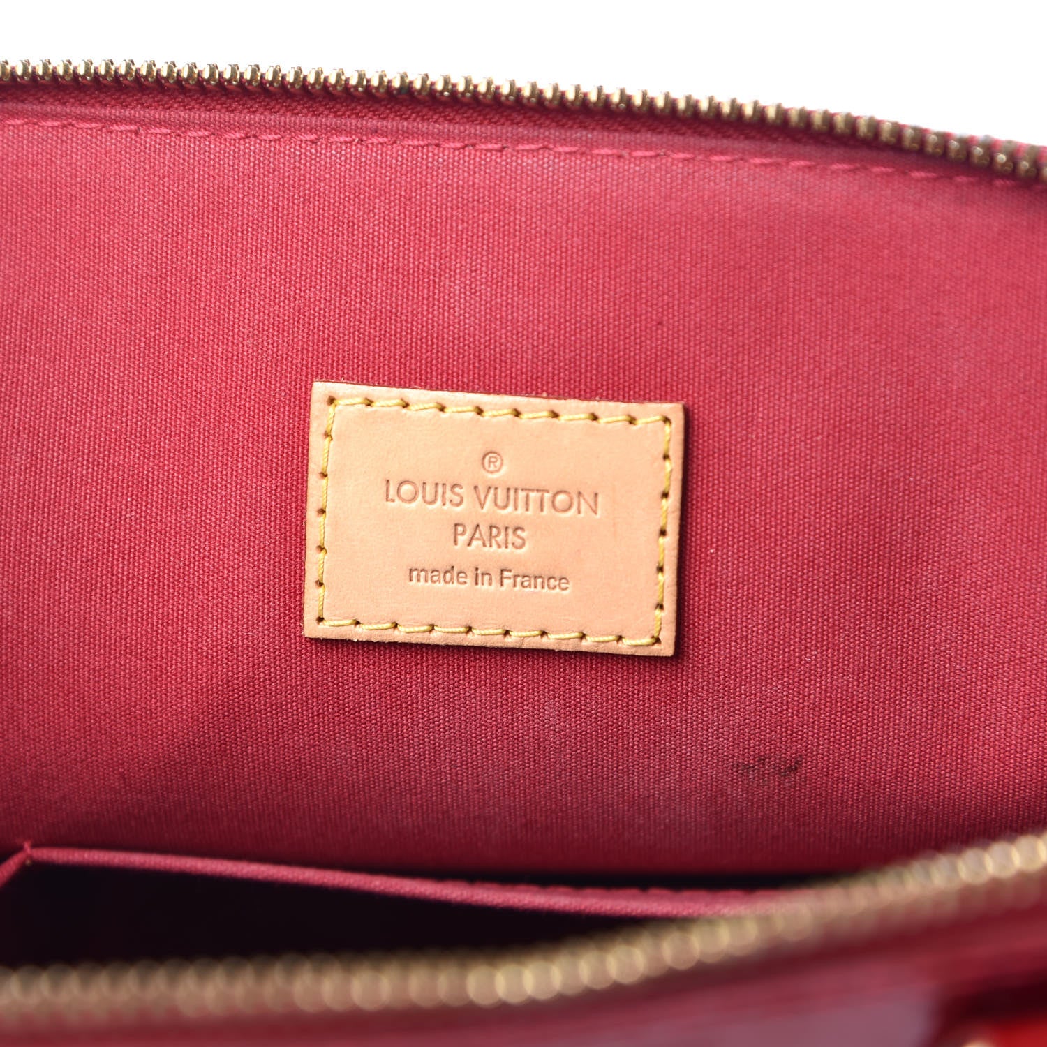 Louis Vuitton Vernis Alma GM Pomme D'Amour 6 of 14