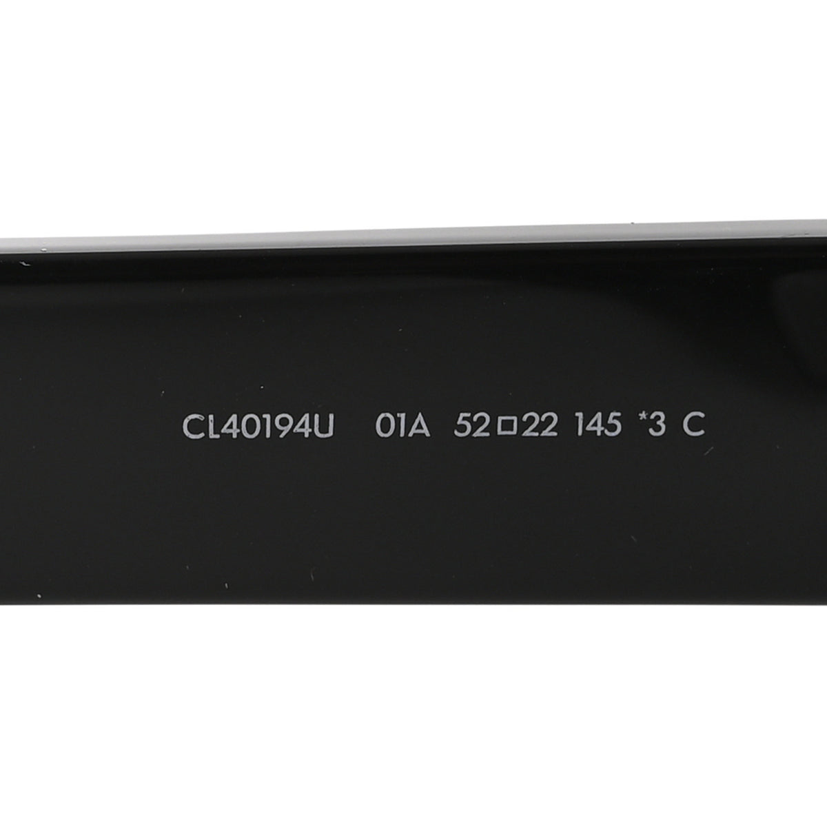 Acetate Triomphe 01 Sunglasses CL 40194U Black