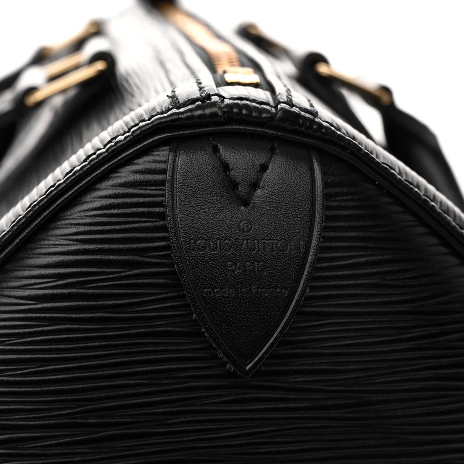 Louis Vuitton Epi Speedy 30 Black 6 of 11