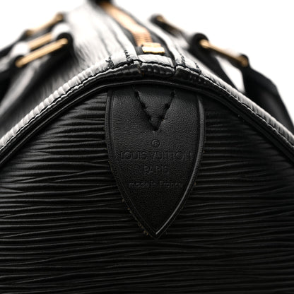 Louis Vuitton Epi Speedy 30 Black 6 of 11