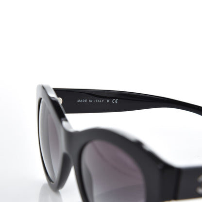 Chanel Acetate Butterfly Sunglasses 5371 Black 5 of 8
