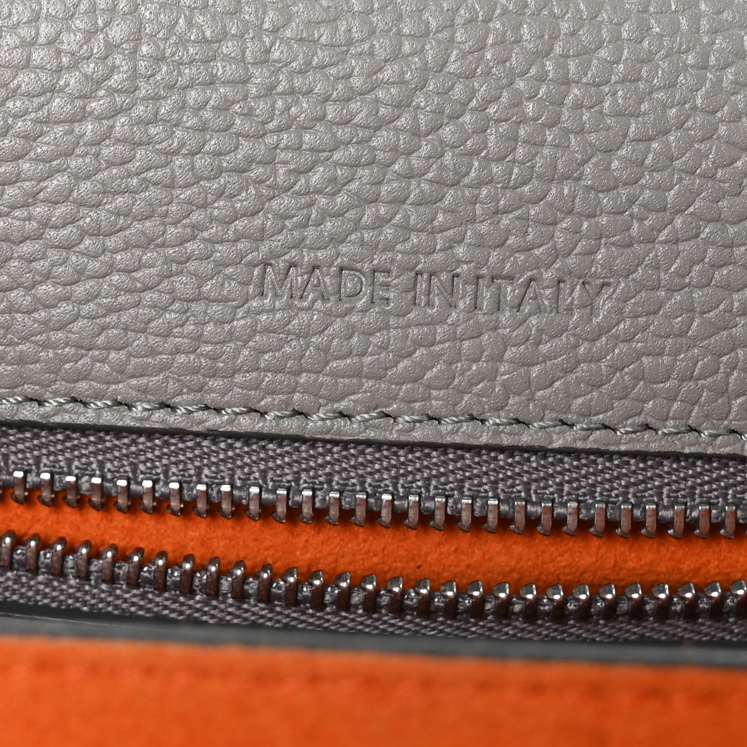 MCM Grained Calfskin Patricia Park Avenue Crossbody Bag Arch Grey 8 of 11
