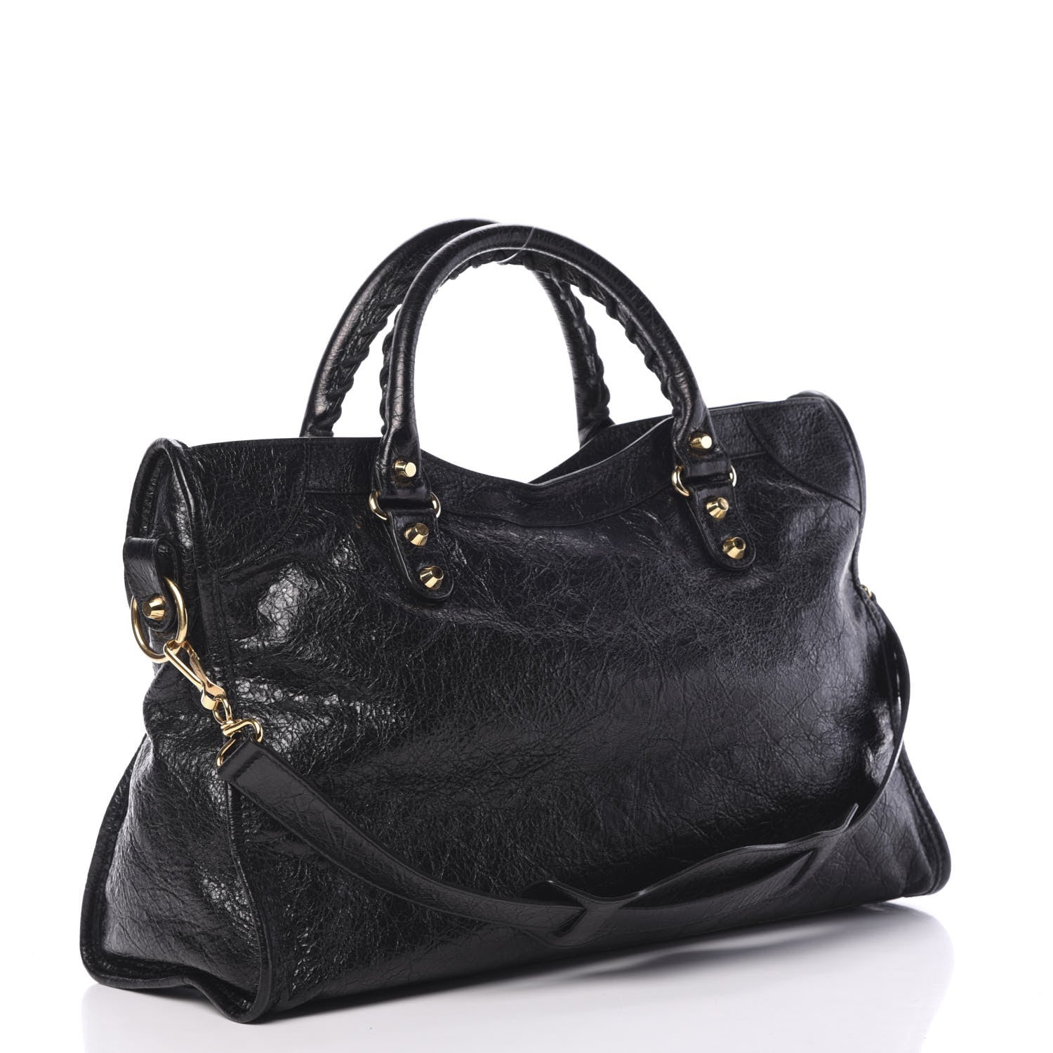 Balenciaga Agneau Classic Gold Hardware City Black 2 of 9