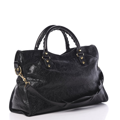 Balenciaga Agneau Classic Gold Hardware City Black 2 of 9
