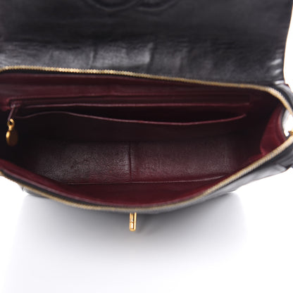 Chanel Lambskin Quilted Backpack Black 5 of 18