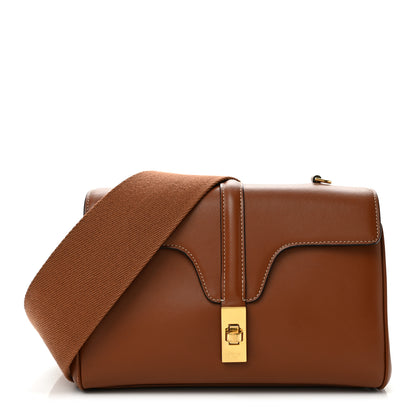 Celine Smooth Calfskin Teen Soft 16 Shoulder Bag Tan 1 of 14