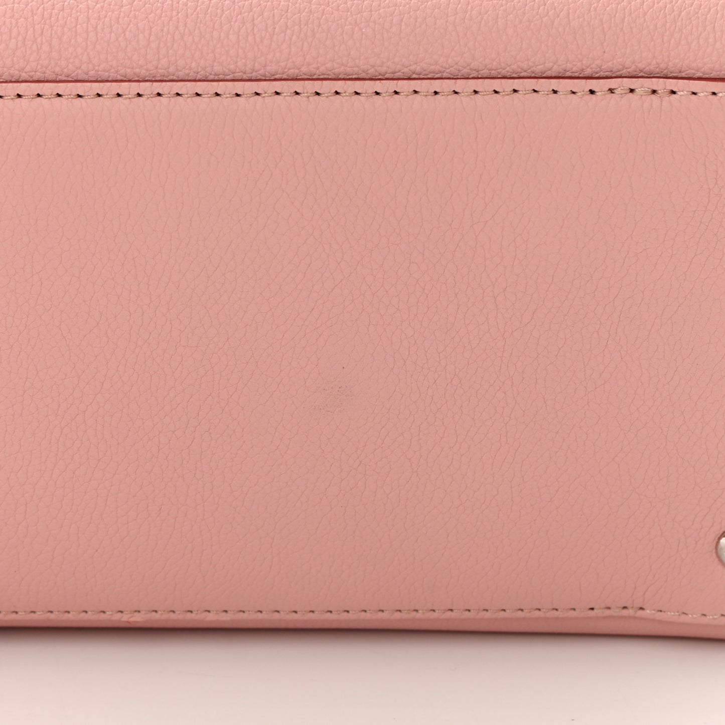 Calfskin Lockmeto Rose Poudre