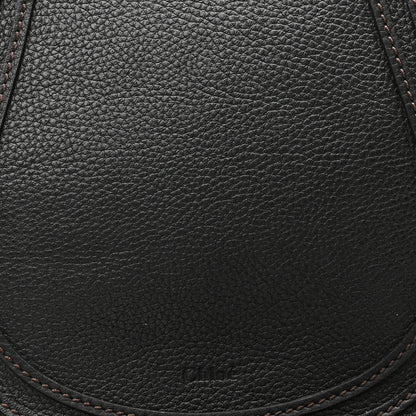 Chloe Calfskin Medium Marcie Round Crossbody Bag Black 8 of 10