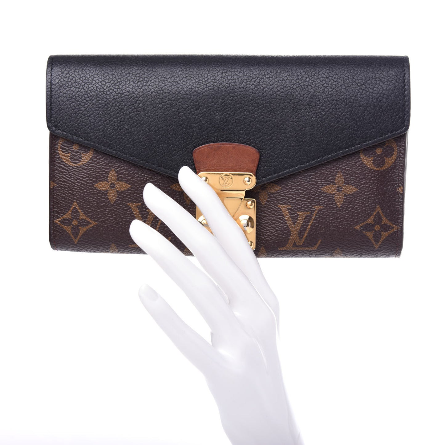Monogram Pallas Wallet Black