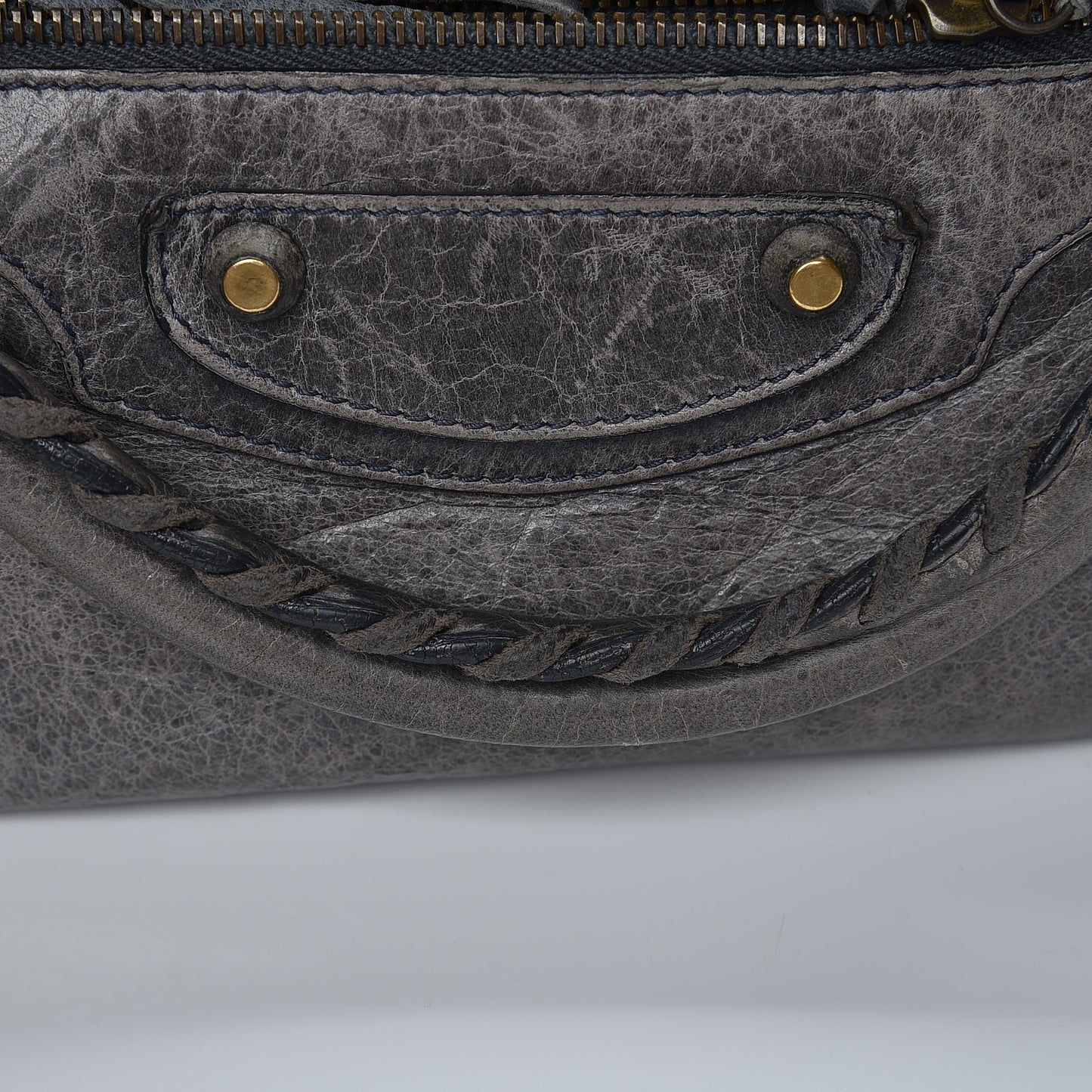 Agneau Rubber Covered Classic Hardware First Anthracite