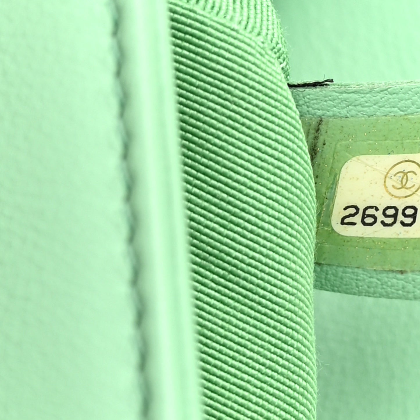 Calfskin Quilted Medium Boy Flap Green