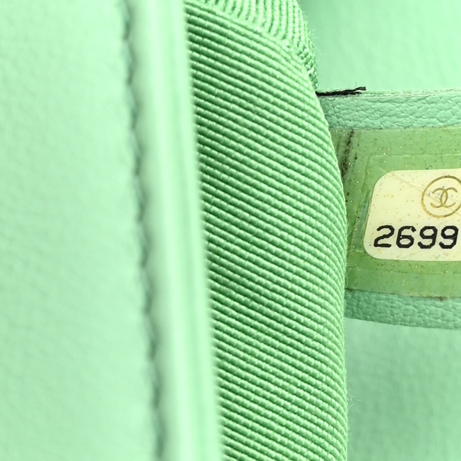 Chanel Calfskin Quilted Medium Boy Flap Green 7 of 11