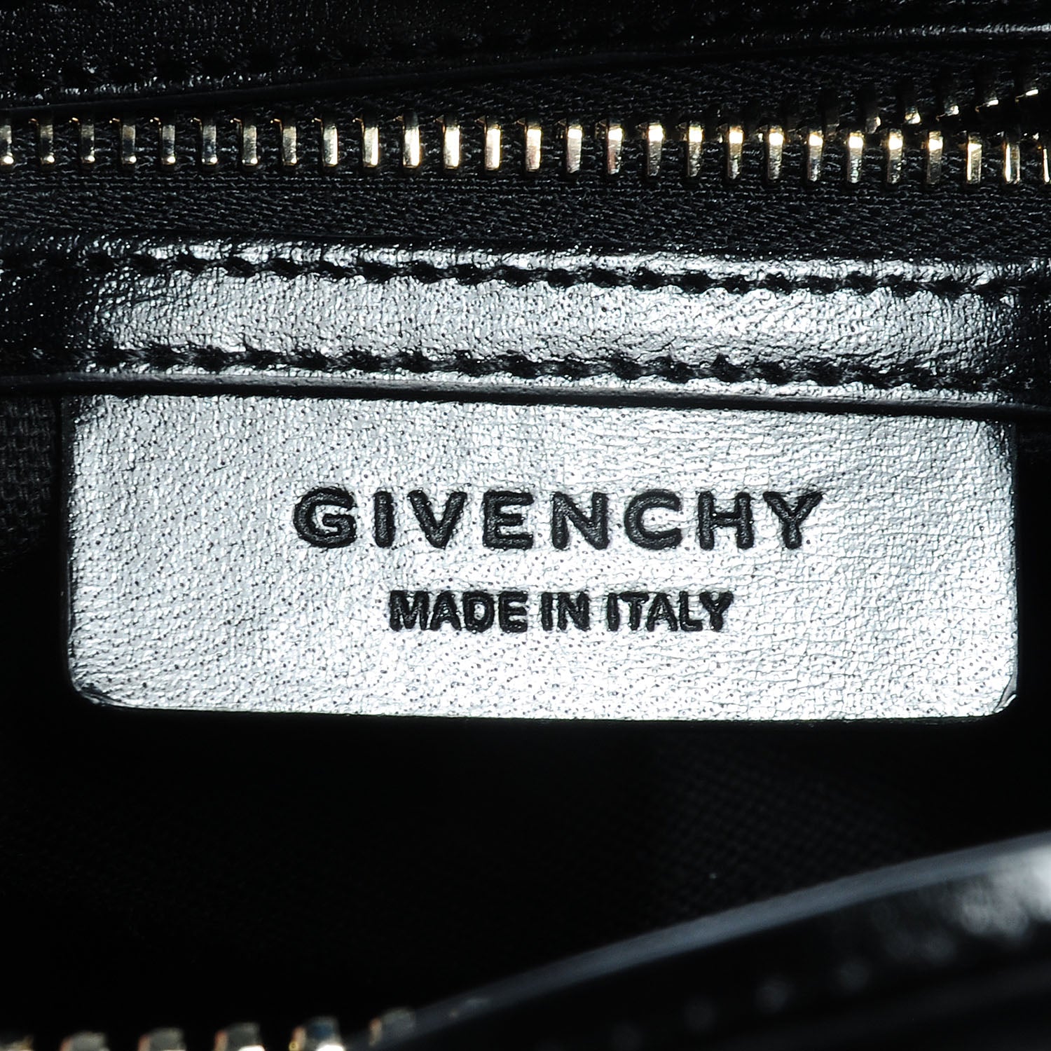 Givenchy Shiny Lord Calfskin Mini Antigona Black 7 of 10
