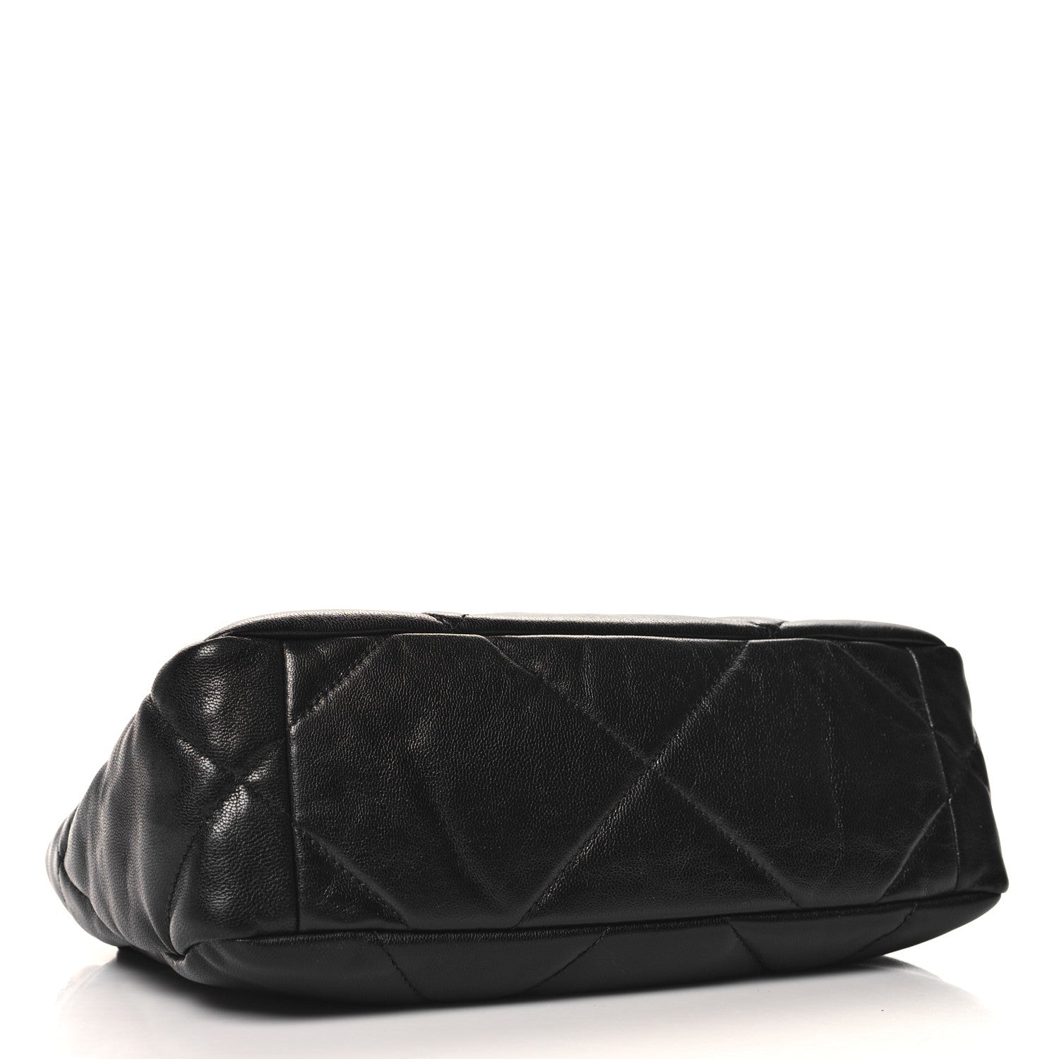 Chanel Goatskin Quilted Medium Chanel 19 Flap Black 4 of 11