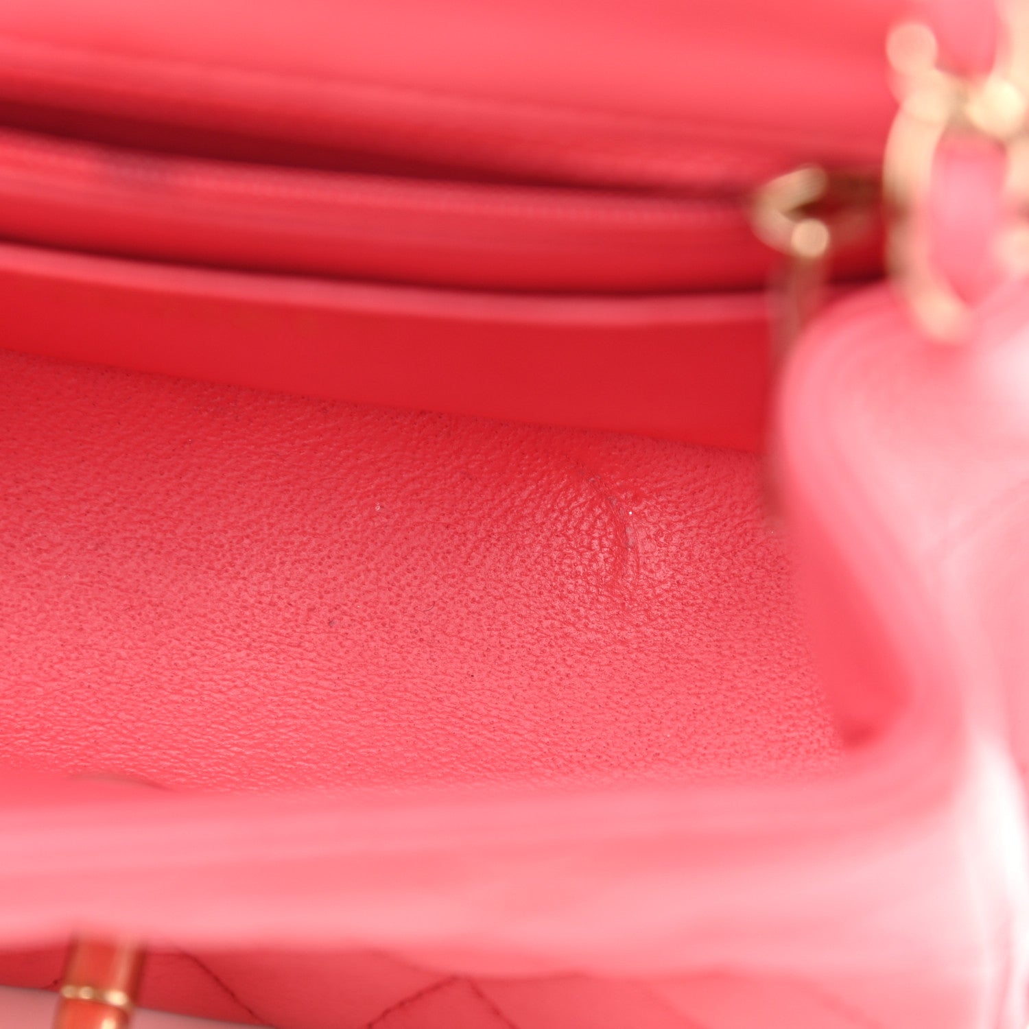 Chanel Lambskin Quilted Mini Square Flap Pink 12 of 15