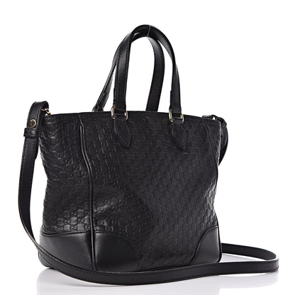 Gucci Microguccissima Small Bree Tote Black 4 of 10