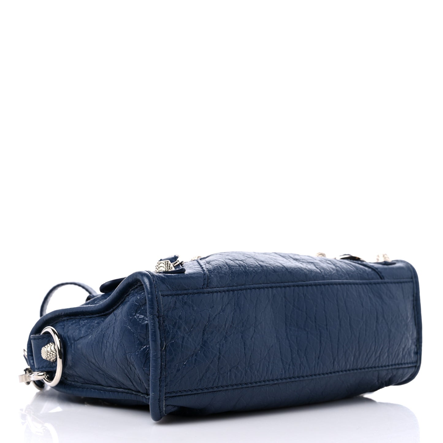 Agneau Giant 12 Silver Hardware Mini City Bleu Roi