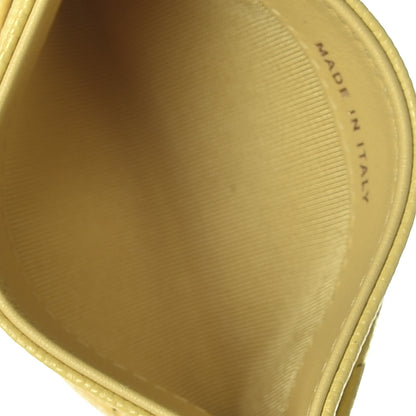 Chanel Caviar Quilted Card Holder Yellow 5 of 8