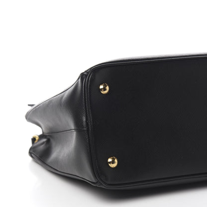 Prada Saffiano Lux Medium Tote Black 8 of 10