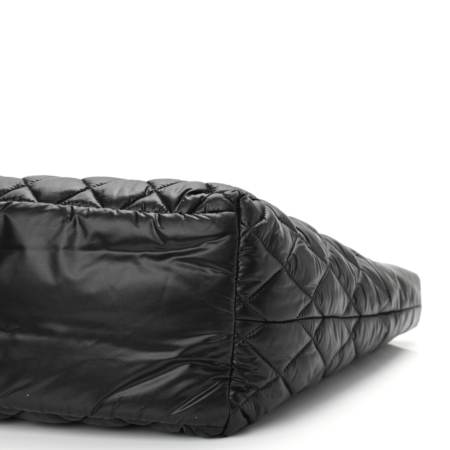 Chanel Nylon Quilted Small Coco Cocoon Tote Black 10 of 10