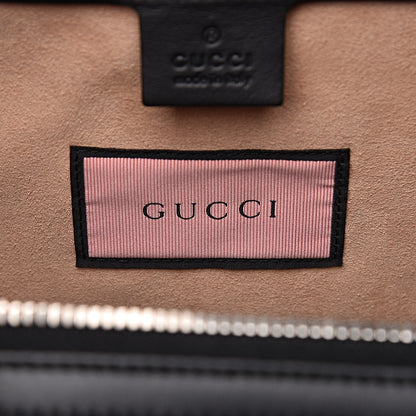 Gucci Calfskin GucciGhost Real Duffle Black Yellow 8 of 18