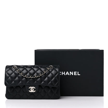 Chanel Lambskin Quilted Small Double Flap Black 11 of 11