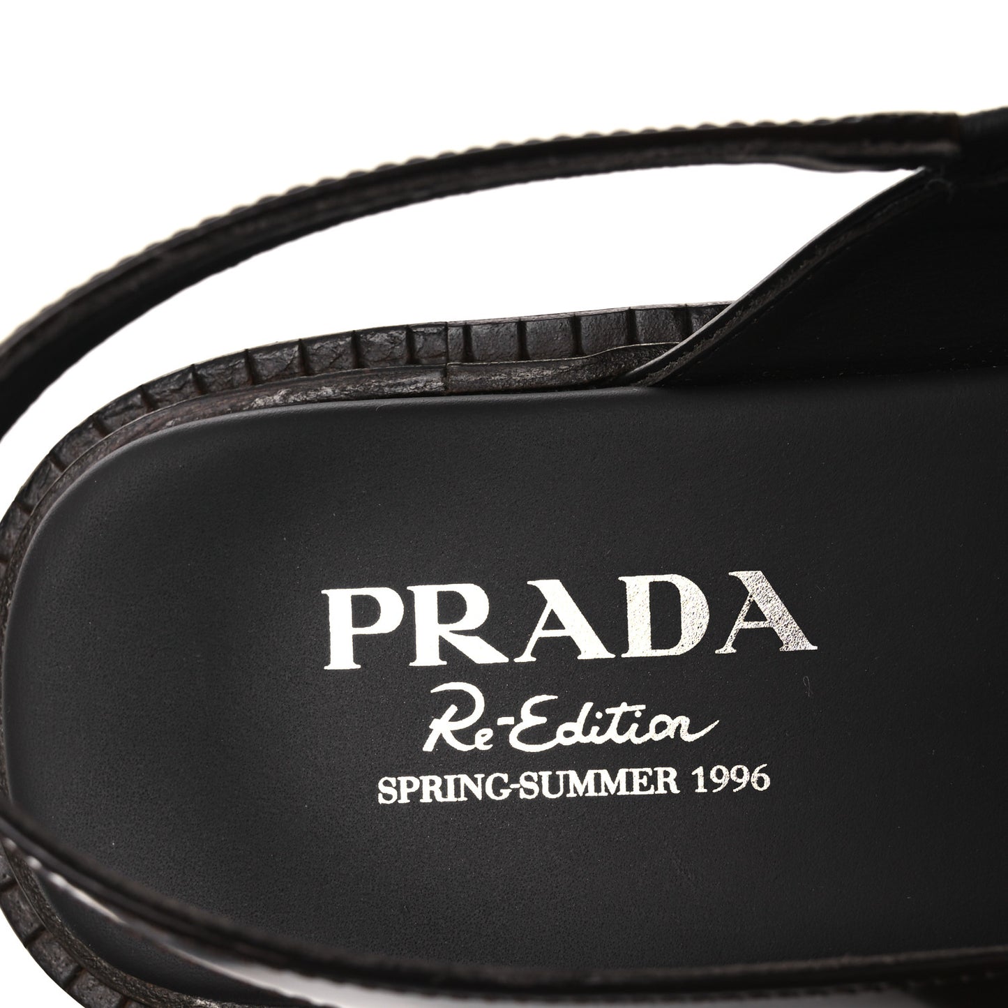 Spazzolato Fume Re-Edition 1996 Buckle Sandals 41 Bruciato