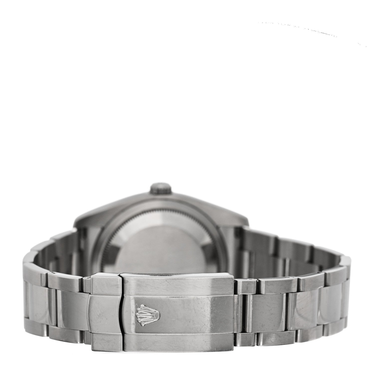 Rolex Stainless Steel 18K White Gold 36mm Oyster Perpetual Datejust Turn-O-Graph Watch Black 116264 3 of 5