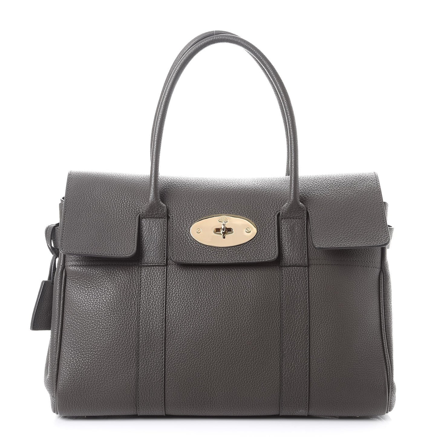 Classic Grain Calfskin Bayswater Mole Grey