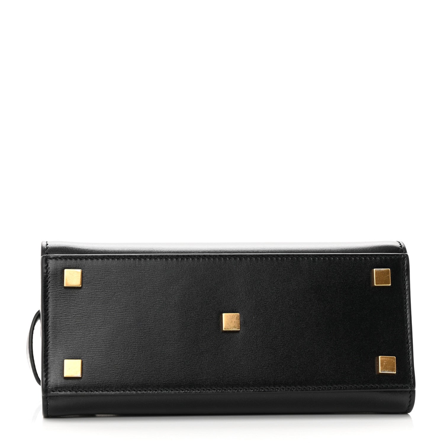 Saint Laurent Smooth Calfskin Manhattan Nano Shopper Tote Black 4 of 14