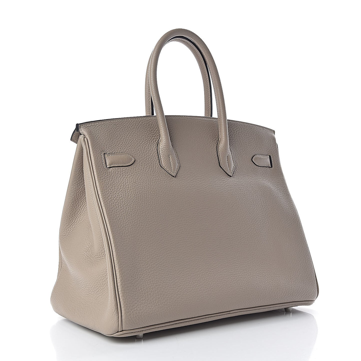 Taurillon Clemence Birkin 35 Gris Tourterelle