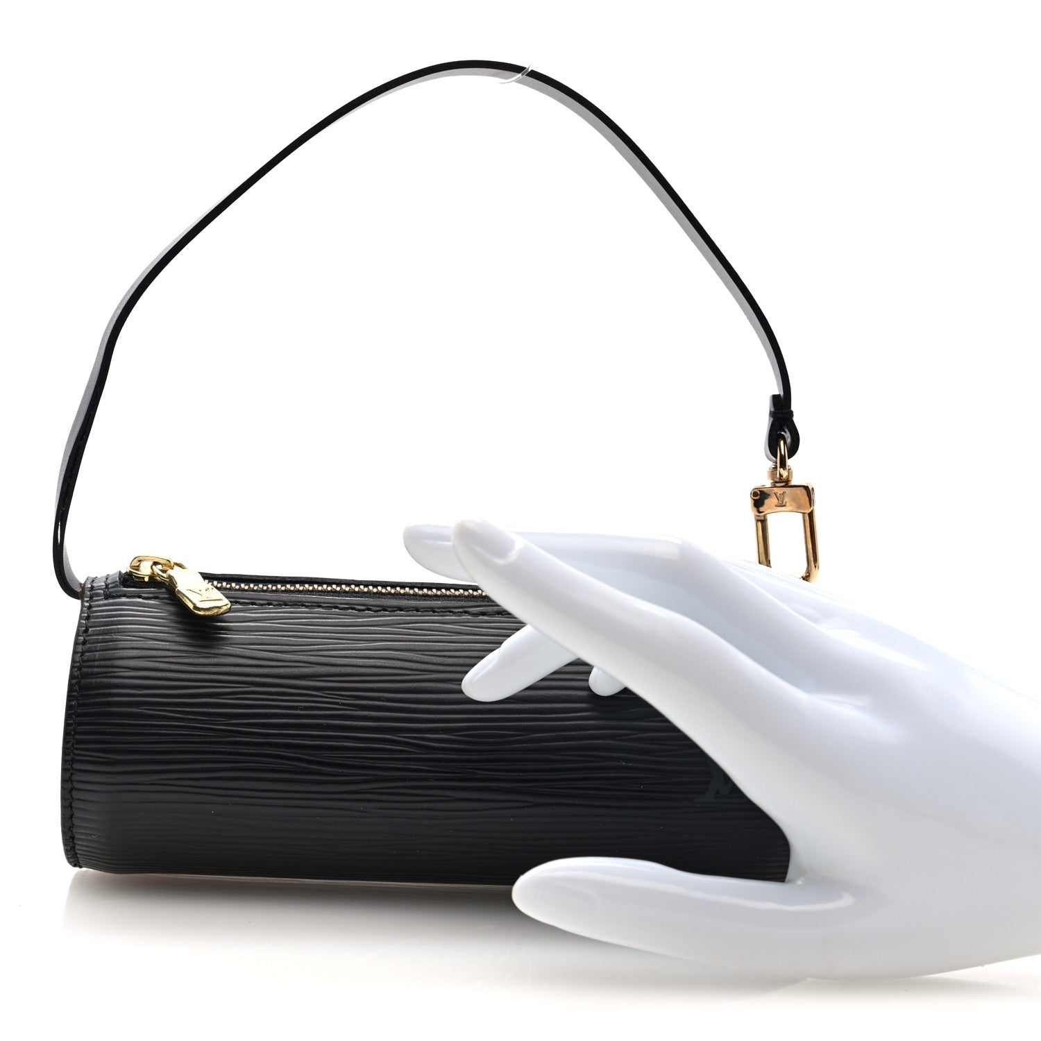 Louis Vuitton Epi Soufflot Pochette Black 2 of 9