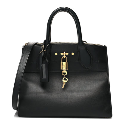 Louis Vuitton Taurillon City Steamer PM Black 1 of 16