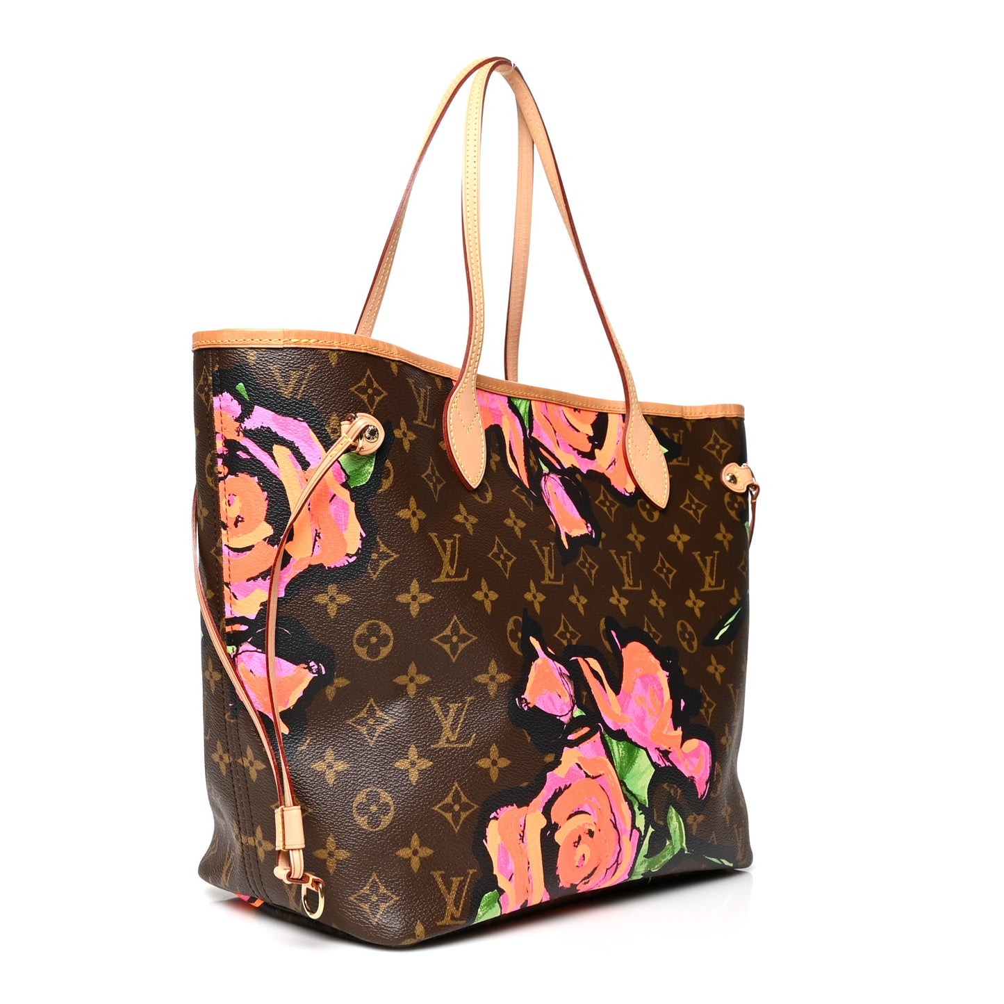 Monogram Roses Neverfull MM