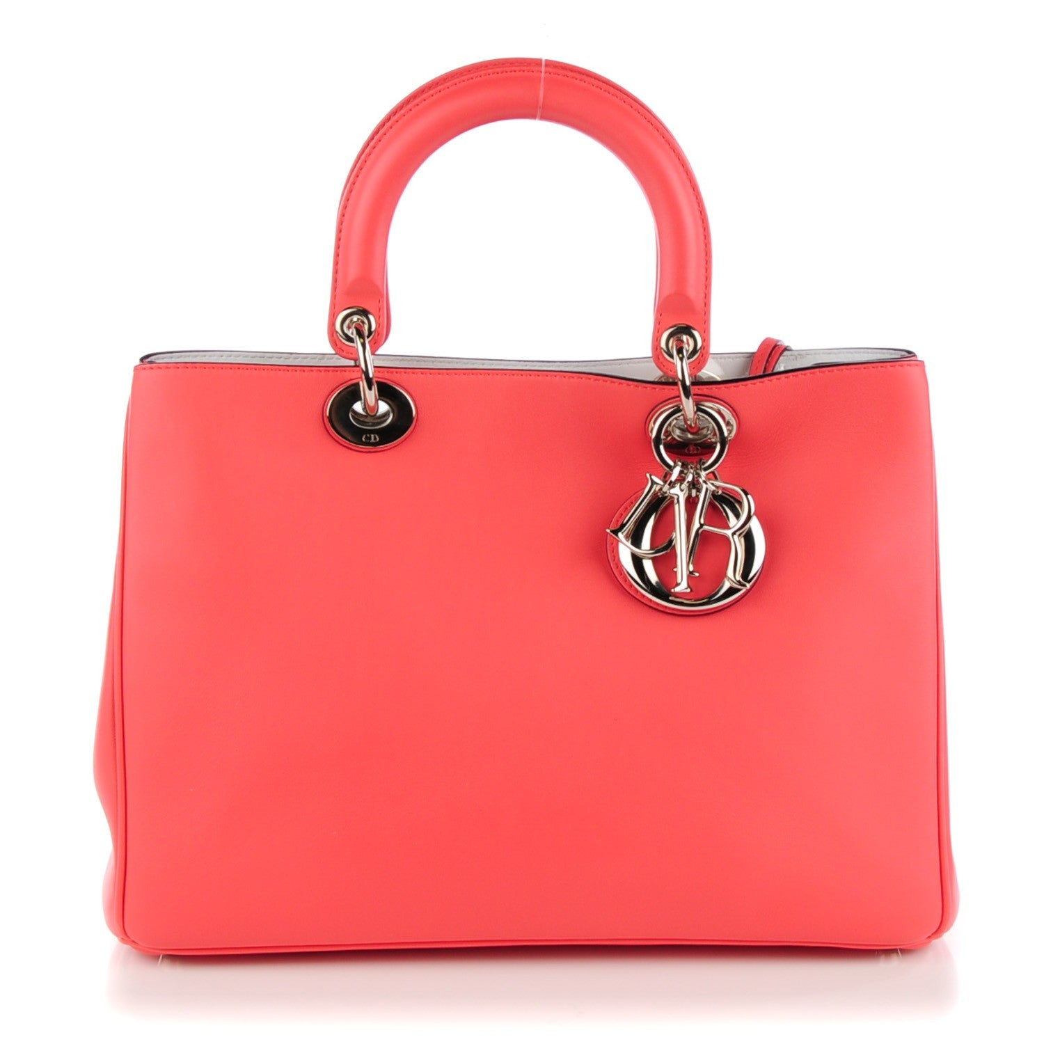 Christian Dior Calfskin Medium Diorissimo Bag Pink 1 of 10