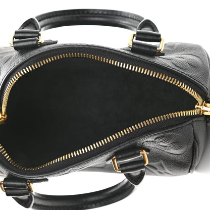Louis Vuitton Empreinte Monogram Giant Speedy Bandouliere 20 Black 5 of 8