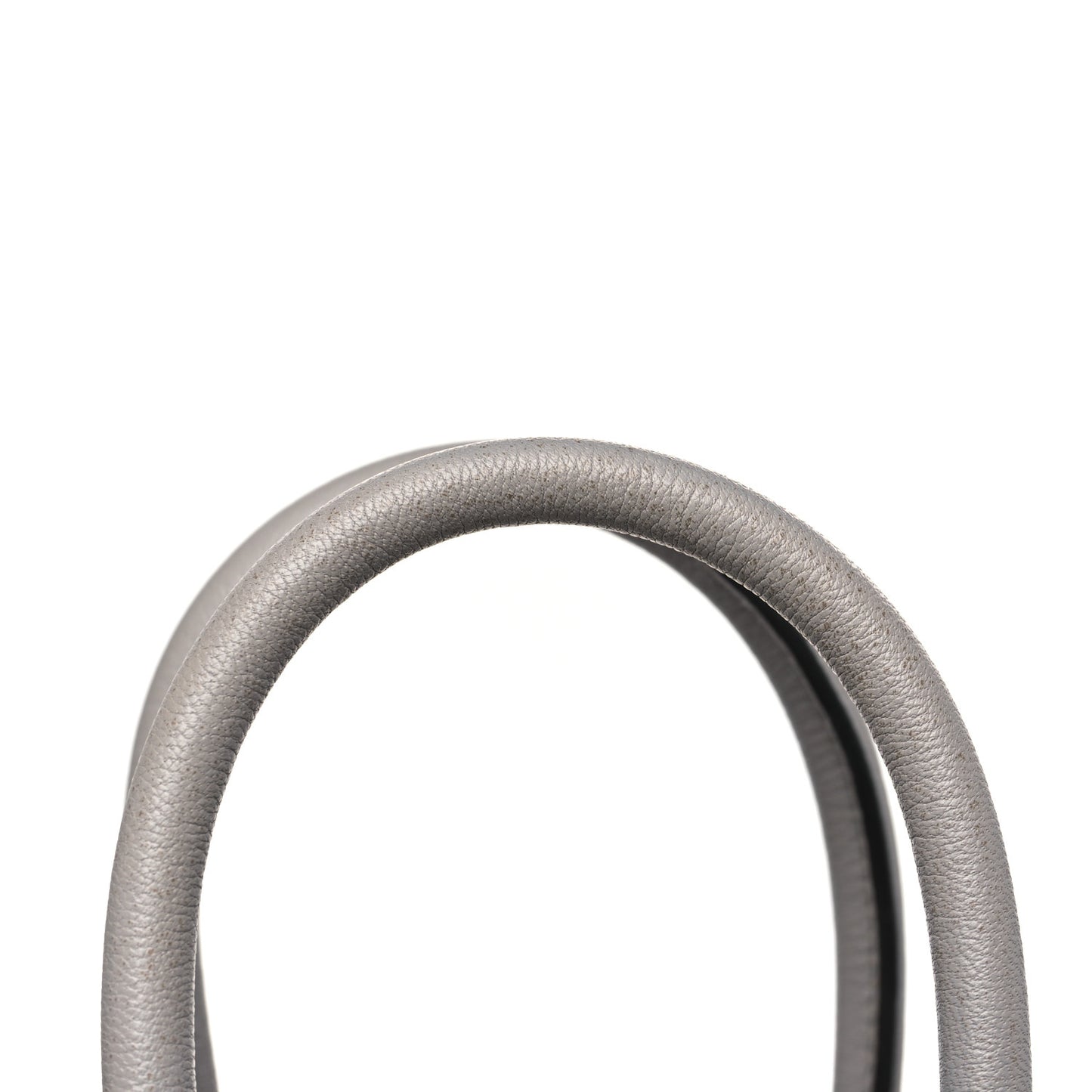 Sugar Goatskin Mini Antigona Pearl Grey