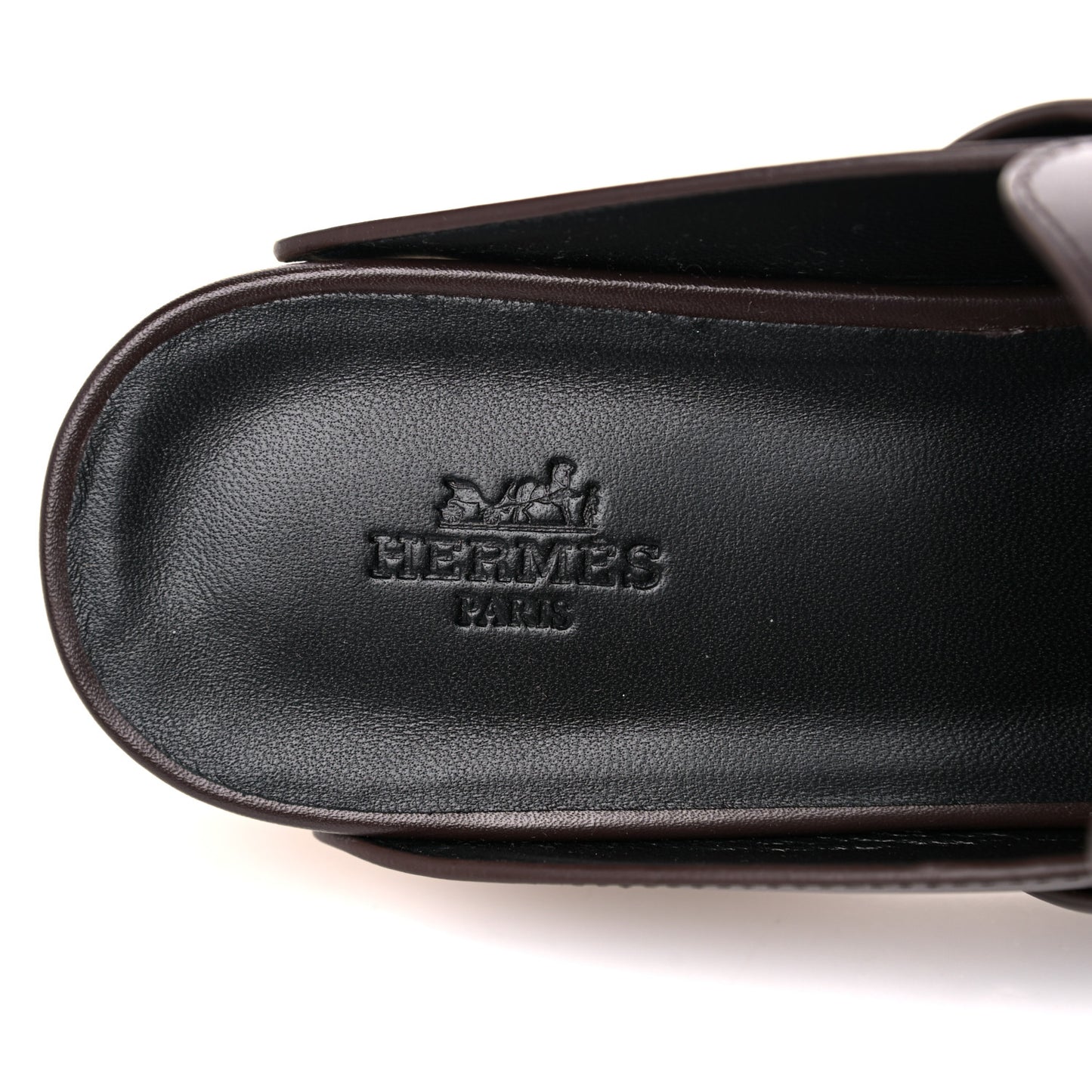 Calfskin Calya Mules 38 Cafe