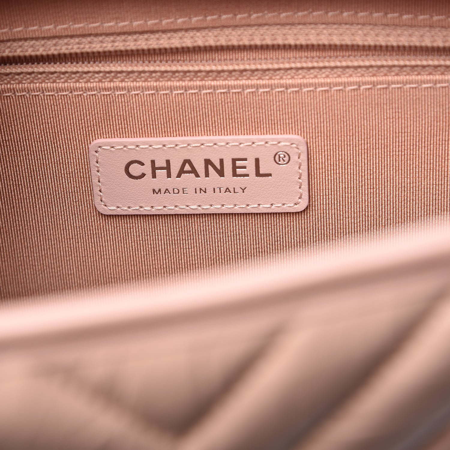 Chanel Aged Calfskin Chevron Quilted Medium Gabrielle Hobo Pink 6 of 10