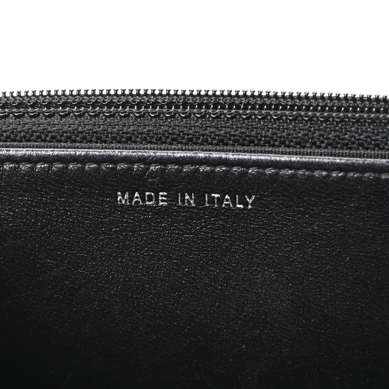 Chanel Lizard Wallet on Chain WOC Black 7 of 11
