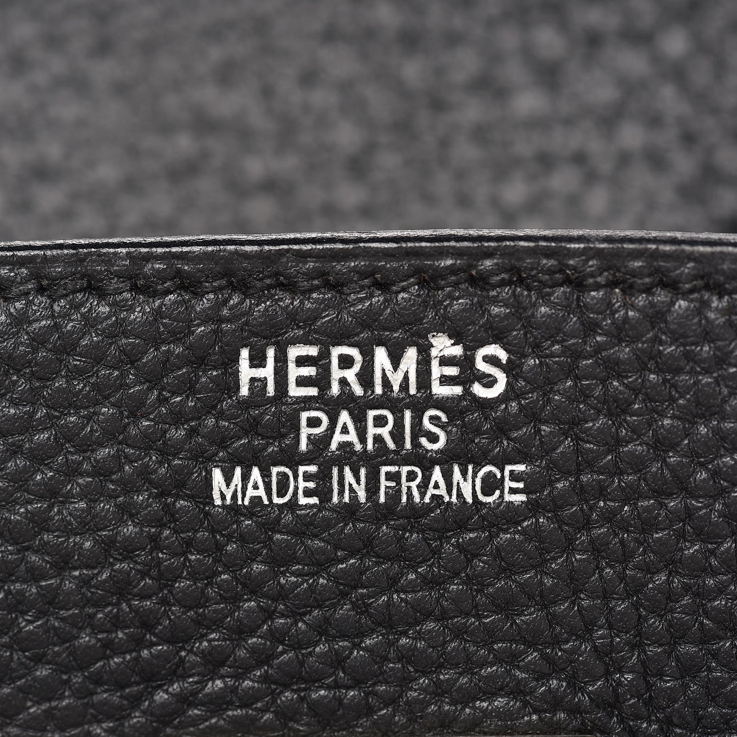 Taurillon Clemence Birkin 35 Black
