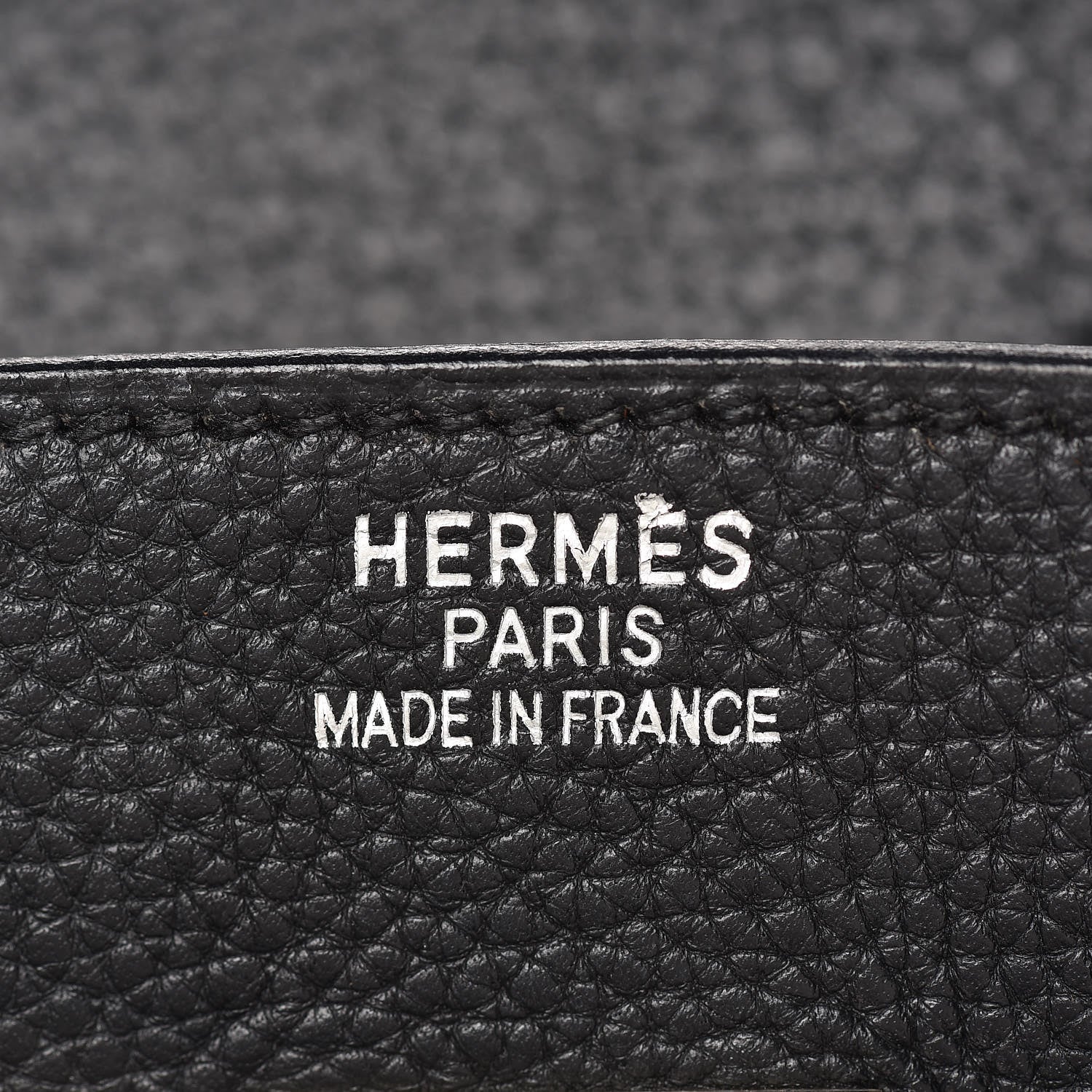 Hermes Taurillon Clemence Birkin 35 Black 11 of 33