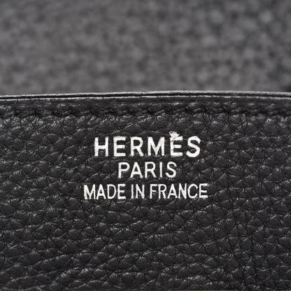 Hermes Taurillon Clemence Birkin 35 Black 11 of 33
