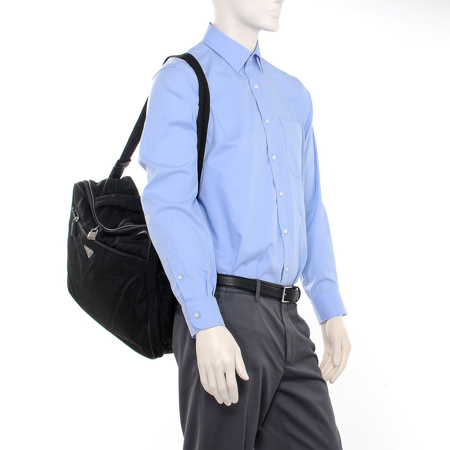 Prada Tessuto Nylon Travel Bag Nero Black 2 of 14