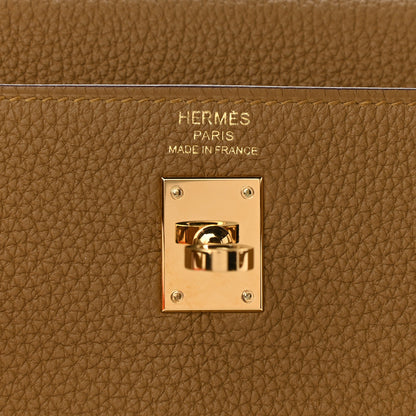 Hermes Togo Kelly Retourne 25 Bronze Dore 6 of 10