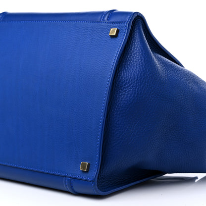 Celine Supple Calfskin Medium Phantom Luggage Indigo 8 of 10