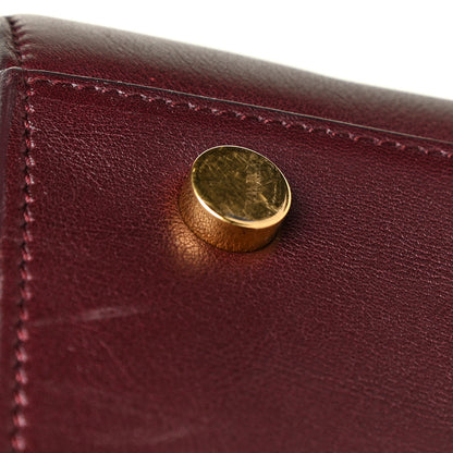 Saint Laurent Calfskin Small Sac De Jour Amarena 15 of 19