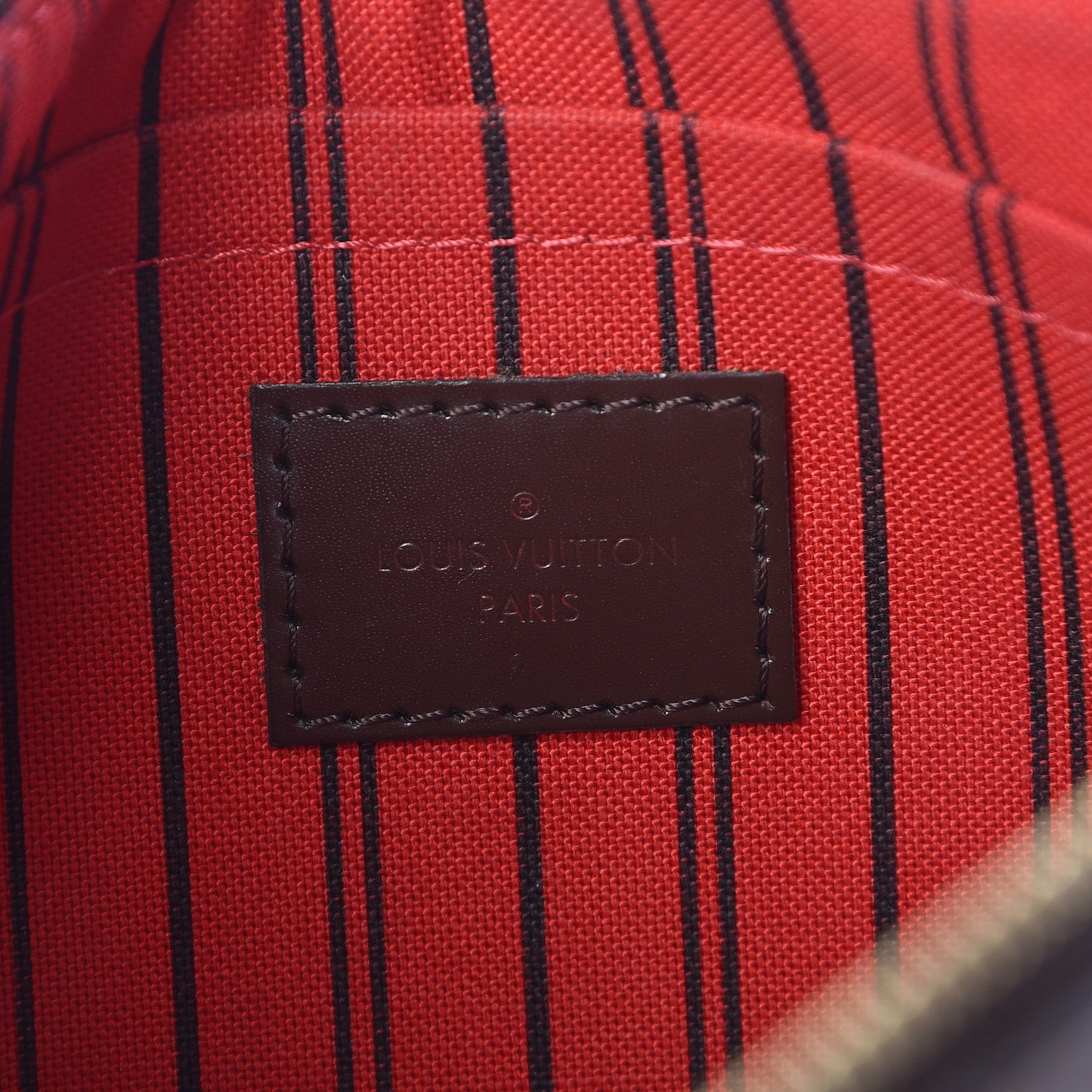 Damier Ebene Neverfull MM GM Pochette